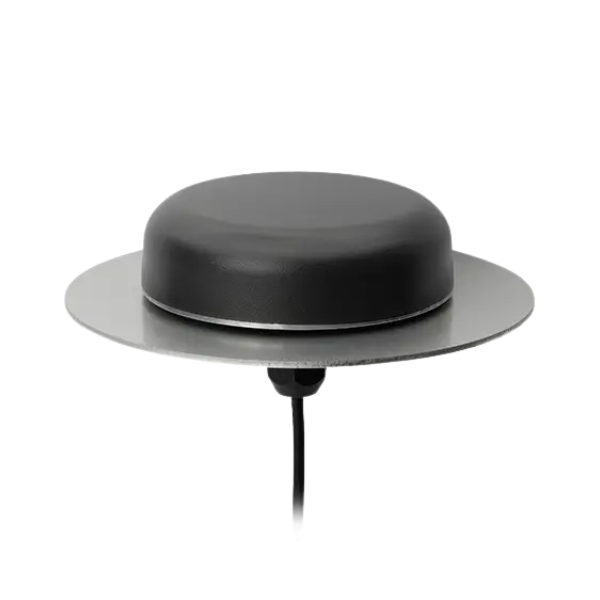 A multi-constellation, triple-band antenna with extended filtering technology (XF) for GNSS applications. The TW3972XF is designed to provide precision positioning by receiving signals from multiple satellite systems while mitigating interference from other radio signals like Ligado and LTE.