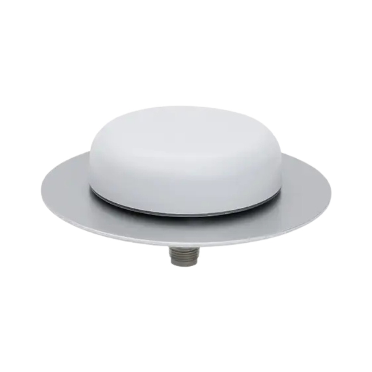 A weatherproof, through-hole mount antenna, the Calian TW3972XF is a precision-tuned triple-band antenna designed to provide accurate positioning by receiving signals from multiple satellite systems including GPS, GLONASS, and Galileo, while also mitigating interference from other radio signals.